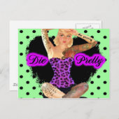 死かわいらしぬ ポストカード (正面/裏面)