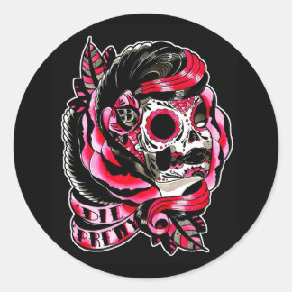 死かわいらしぬ ラウンドシール