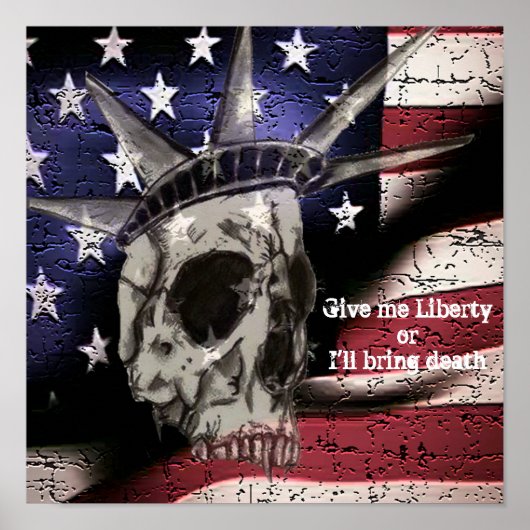 死か自由 ポスター (正面)