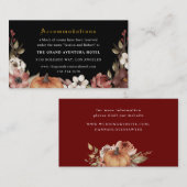 『死がハロウィーンの一部となるまで結婚』 エンクロージャーカード (正面/裏面)