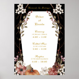 『死がハロウィーン歓迎の一部となるまで結婚』 ポスター