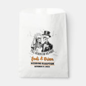 死が我々のハロウィン結婚の フェイバーバッグ (正面)