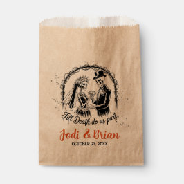 死が我々のハロウィン結婚の フェイバーバッグ