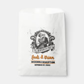 死が我々のハロウィン結婚の フェイバーバッグ (正面)