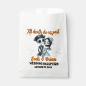 死が我々のハロウィン結婚の フェイバーバッグ (正面)