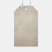 死が我々のパートヴィンテージハロウィン結婚ズ ギフトタグ (裏面)