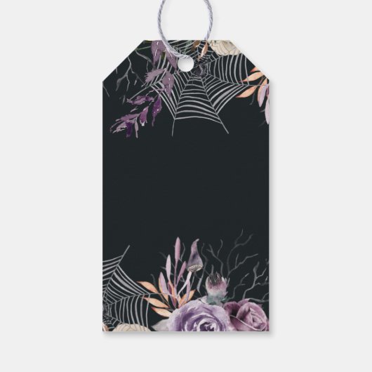 『死が我々の一部となるまで |ハロウィン結婚ズ ギフトタグ (裏面)