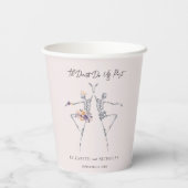 『死が我々の一部となるまで |ハロウィン結婚ズ 紙コップ (裏面)