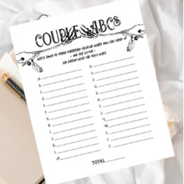 死が我々の一部となるまで | ABCゲーム | B+W