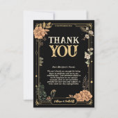 死が我々の一部サンキューカード 出欠カード (正面)