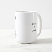 死が我々を分結婚かつまで コーヒーマグカップ (正面右)