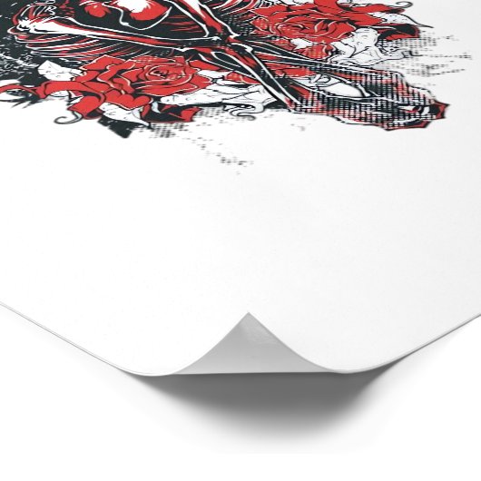 死が我らを別つまで クラシック ポスター (角)