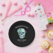 死が私たちの一部ゴシックハロウィン結婚の ペーパープレート (パーティー)