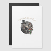 死が私たちを別つまで - 新婚のスカル夫婦 (正面/裏面)