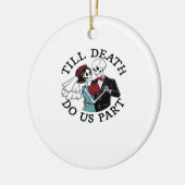 死が私たちを部分的にエッセンシャル – Sloth Meets Reap セラミックオーナメント (左)