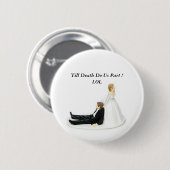 死が私達を部分するまで、花嫁Pin! LOL 缶バッジ (正面&裏面)