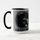 死が自撮る マグカップ (左)