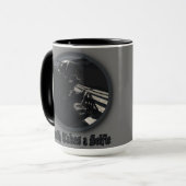 死が自撮る マグカップ (正面左)