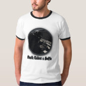 死が自撮る Tシャツ (正面)