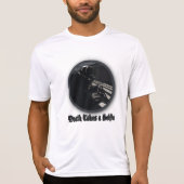 死が自撮る Tシャツ (正面)