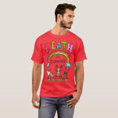 死が迫るギフト Tシャツ (正面フル)
