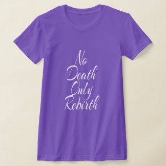 死ではなく再誕 WOMENS BELLA+CANVAS スリムフィット Tシャツ
