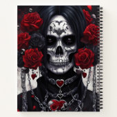 死とバラ ノートブック (裏面)