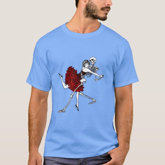 死とフラッパー Tシャツ (正面)