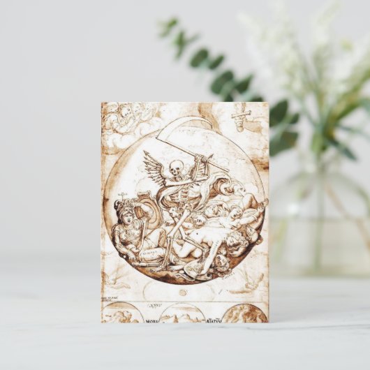 死と世界はがき ポストカード (スタンド正面)