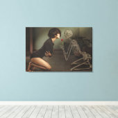 死と乙女 キャンバスプリント (インサイチュ (ウッドフロア))