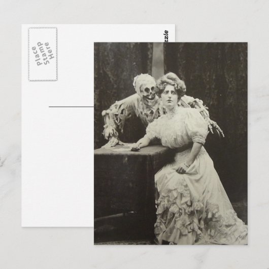 死と乙女 ポストカード (正面/裏面)