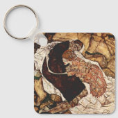 死と乙女Egon Schiele キーホルダー (正面)