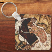 死と乙女Egon Schiele キーホルダー (正面)