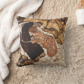 死と乙女Egon Schiele クッション (ブランケット)