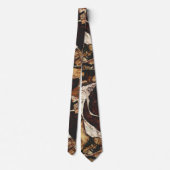 死と乙女Egon Schiele ネクタイ (裏面)