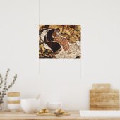 死と乙女Egon Schiele ポスター (キッチン)