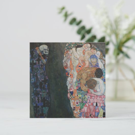 死と生命バイグスタフクリムトヴィンテージアールヌーボー (スタンド正面)