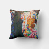 死と生命、グスタフクリムト クッション (裏面)