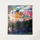 死と生命、グスタフクリムト タペストリー (正面)