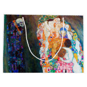 死と生命、グスタフクリムト ラージペーパーバッグ (裏面)