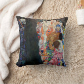 死と生命 | Gustavクリムト | クッション (ブランケット)