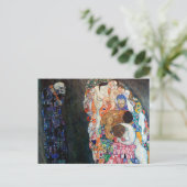 死と生命 | Gustavクリムト | ポストカード (スタンド正面)