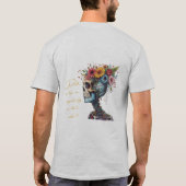 死と生 Tシャツ (裏面)