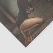 死と若い女性 薄葉紙 (詳細)