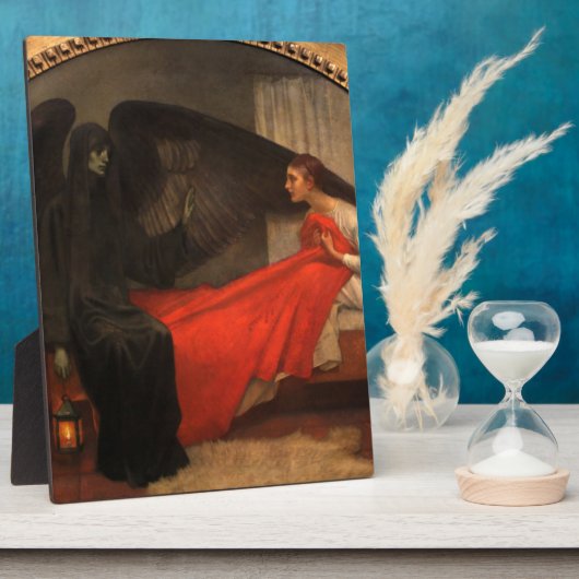 死と1900年の乙女の死マリアーン・ストークス フォトプラーク (側面)