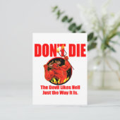 死なないで… ポストカード (スタンド正面)