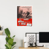 死ななかった脳 ポスター (ホームオフィス)