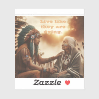 死にかけているように生きる シール