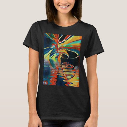 死にかけている孔雀の聖書的な幻影 Tシャツ (正面)