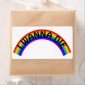 死にたい – レインボー ラベル (インサイチュ)